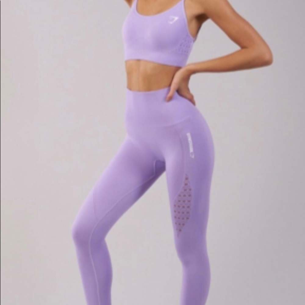 Gymshark energy seamless lavender leggings